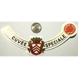 Antique Vintage French Wine Label Brings 1920s Nostalgia Home