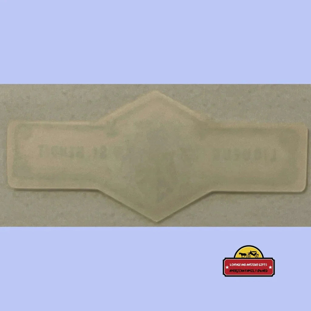 St Benoit Liqueur Neck Label from 1920s France