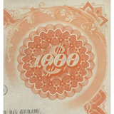 Rare Antique Vintage 1930s - 1960s West Shore Railroad Stock Certificate