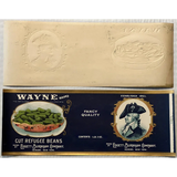 Rare 1920s Wayne Gold Embossed Can Label Unearths Lost Art