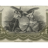 Rare Antique Vintage Boston Albany Railroad Stock Certificate