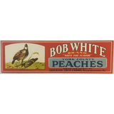 Rare Antique Bob White Crate Label From 1930s Pennsylvania Farm
