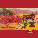 Rare 1930s Festival Crate Label from Santa Barbara Fruit Company