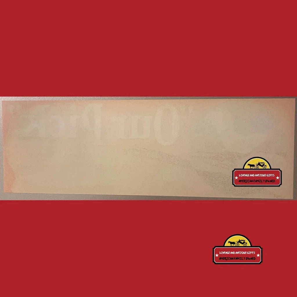 Rare 1930s Antique Vintage Our Pick Crate Label from Loomis Farm