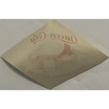 Rare Antique Vintage Queen Cola Label from 1930s Punxsutawney