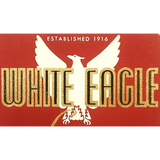 Rare 1930s Gold Embossed White Eagle Beverage Label from Fall River