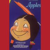 Rare 1940s Skookum Lake Chelan Antique Vintage Crate Label