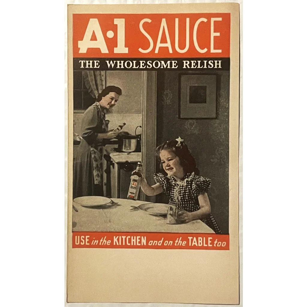 Rare 1940s Antique Vintage Sauce Recipe Pamphlets Unveiled