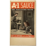 Rare 1940s Antique Vintage Sauce Recipe Pamphlets Unveiled