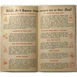 Rare 1940s Antique Vintage Sauce Recipe Pamphlets Unveiled