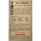 Rare 1940s Antique Vintage Sauce Recipe Pamphlets Unveiled