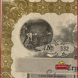 Rare Antique Crystal Lead Mines Stock Certificate from 1946 Idaho