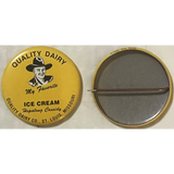 Rare 1950 Hopalong Cassidy Pin From Quality Dairy Co St Louis
