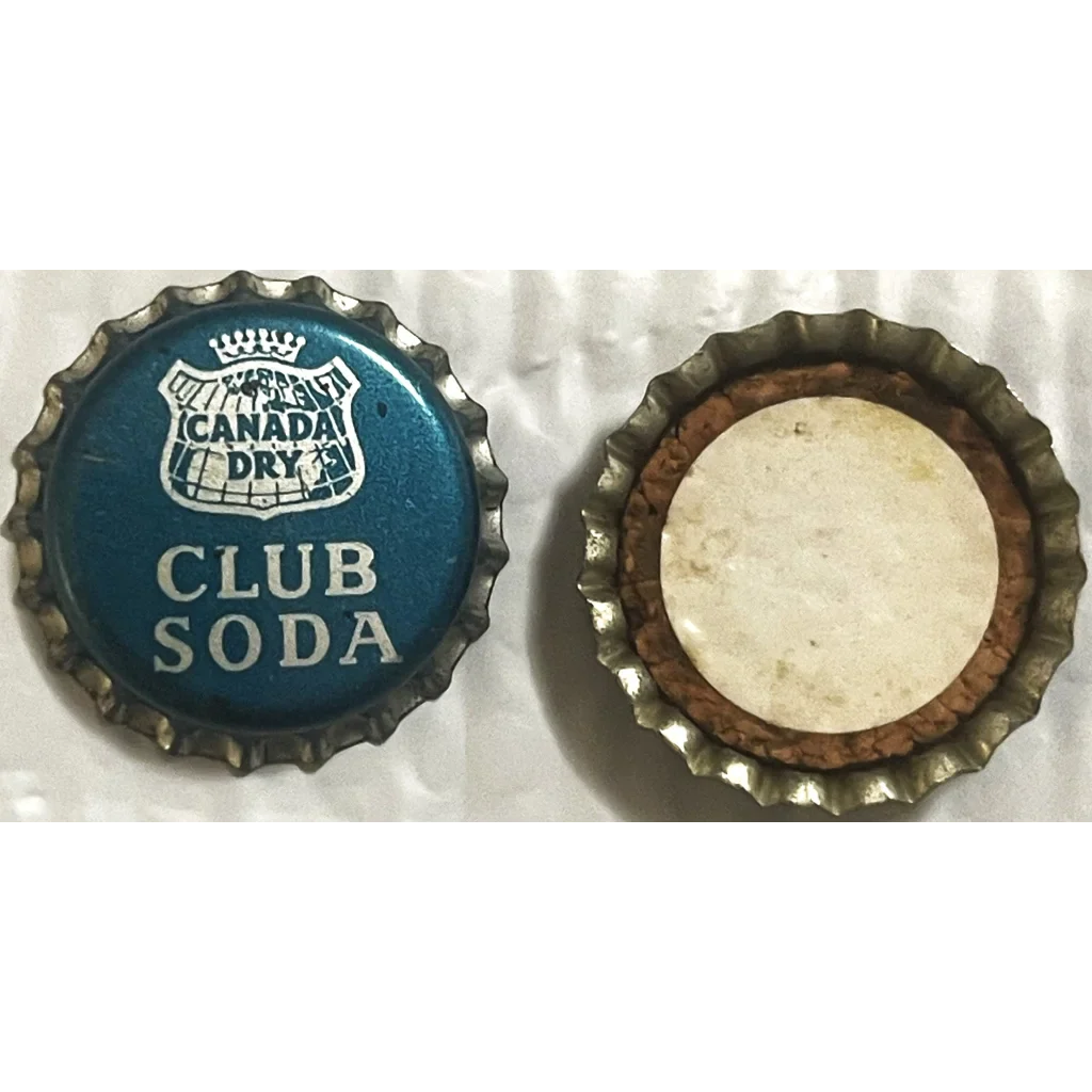 Rare Antique Vintage Canada Dry Bottle Cap from 1950s Prohibition