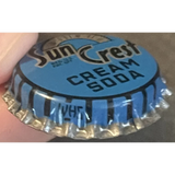 Rare Antique Vintage Sun Crest Bottle Cap From 1950s Atlanta