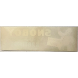 Vintage 1950s Snoboy Crate Label Snowman Americana Los Angeles