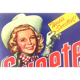 Discover Nostalgia Antique Vintage Sweetex Crate Label from the 1950s