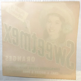 Rare Sweetmex Crate Label from 1950s Texas Fruit Packaging