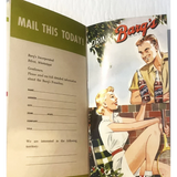 Rare 1956 Barqs Root Beer Advertising Pamphlet Uncovered
