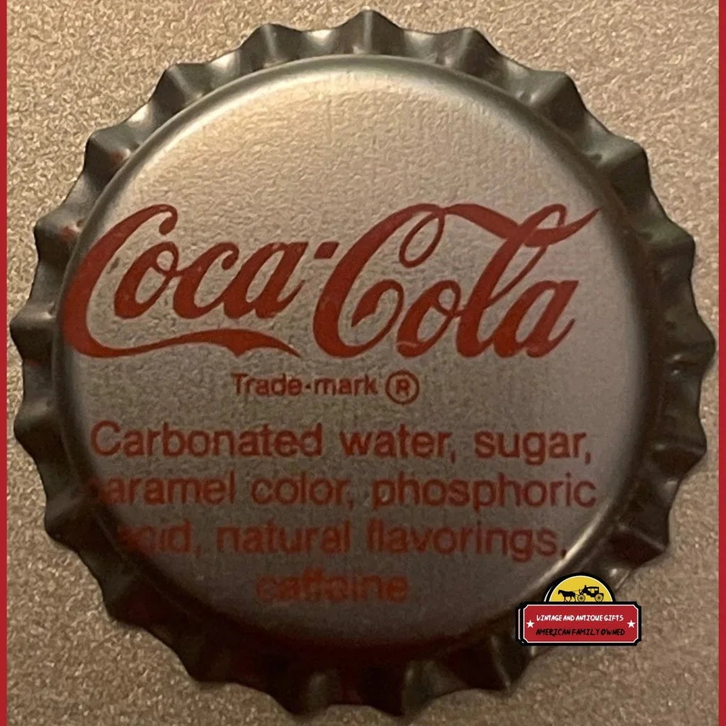 Rare 1960s Antique Vintage Coca Cola Bottle Cap from Vicksburg