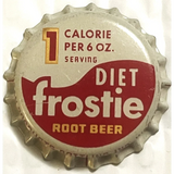 Rare 1960s Frostie Root Beer Bottle Cap Collectible
