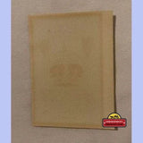 Rare Antique Vintage Acme Broom Label Brings 1900s Charm Home