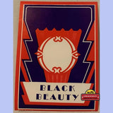 Rare Antique Black Beauty Broom Label Captures 1900s Charm