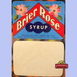 Rare Antique Vintage Brier Rose Maple Syrup Label from 1930s Vermont