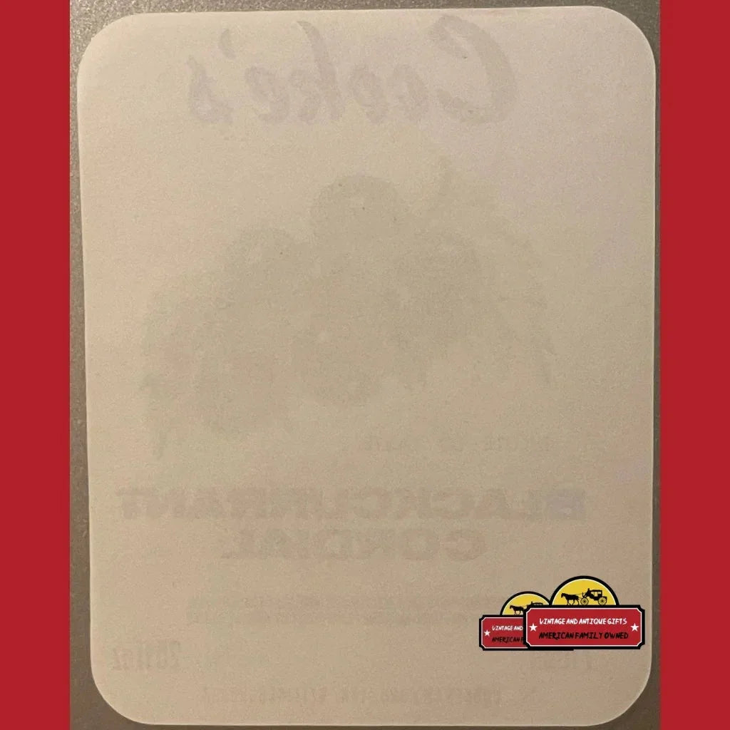 Rare 1940s Cooke's Combo Labels Antique Vintage Collectible