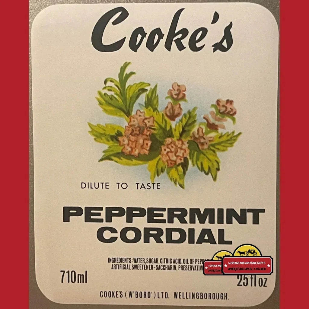 Rare 1940s Cooke's Combo Labels Antique Vintage Collectible