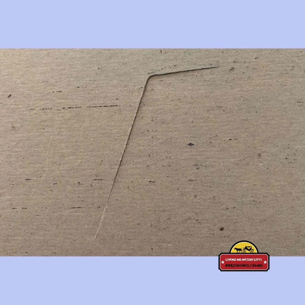 Rare Antique Vintage Countrymaid Sausage Sign from 1920s Nebraska