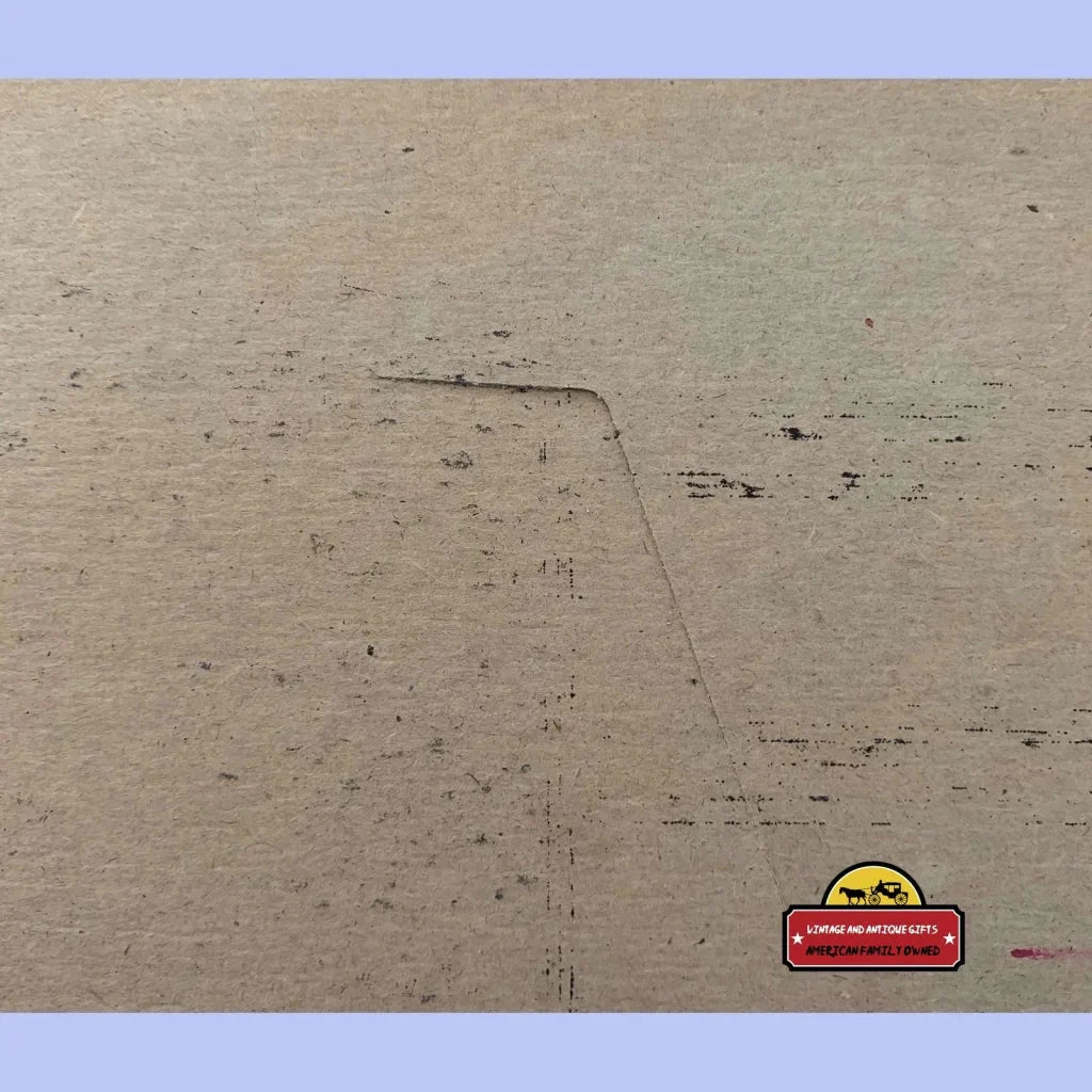 Rare Antique Vintage Countrymaid Sausage Sign from 1920s Nebraska