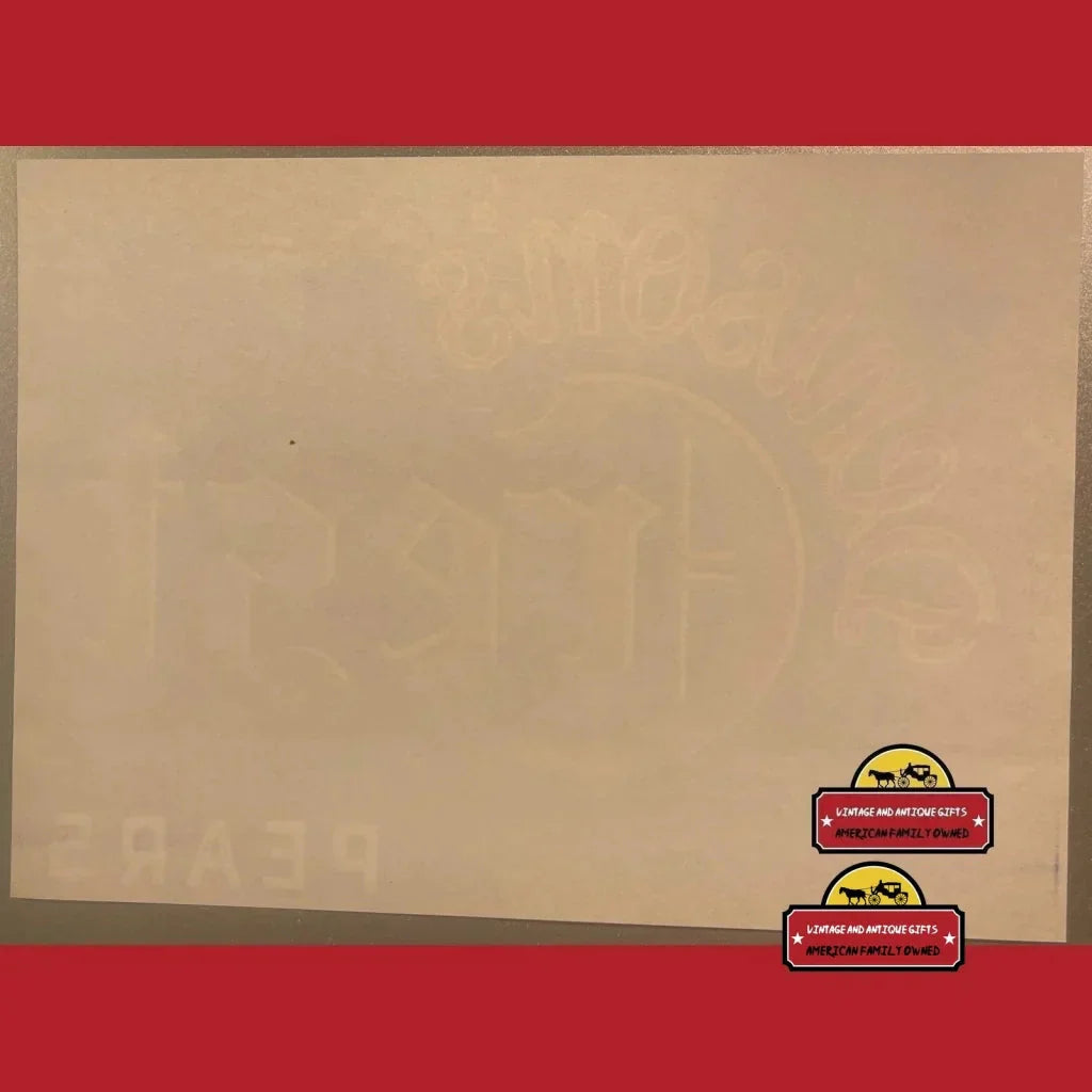 Rare 1940s Denison's Crest Crate Label from Wenatchee WA