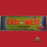 Rare Antique Vintage East West Crate Label with Charles Lindbergh