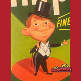 Rare Impresario Crate Label from 1960s Oxnard H&M Farms