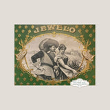 Antique Vintage Jewelo Embossed Cigar Label Captures Golden Era