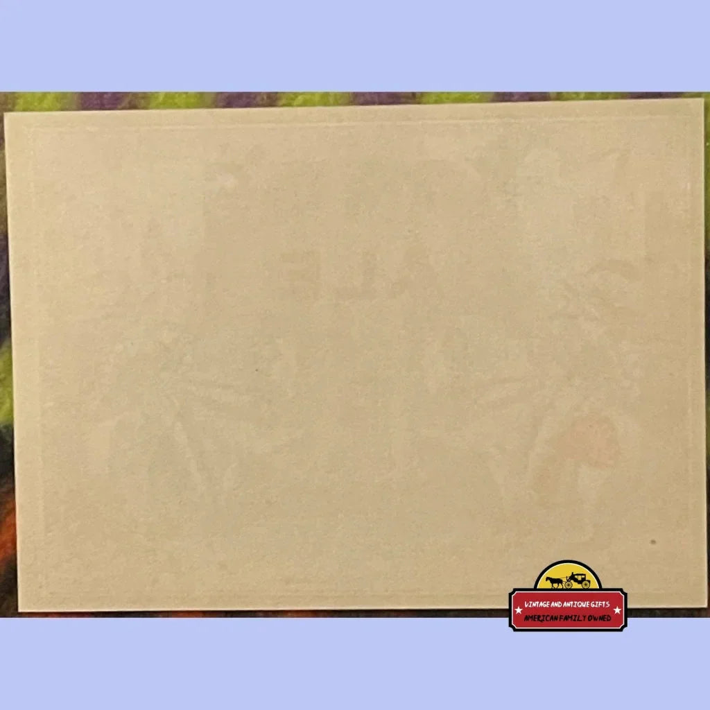 Rare Antique Vintage Ale Label Knights Americana Collectible