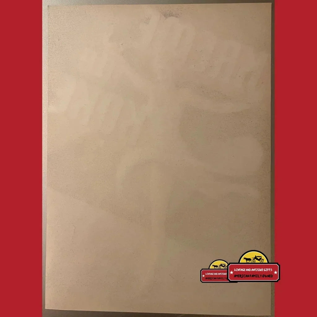 Rare 1930s Kreme De Koke Ice Skater Vegetable Label from Salinas