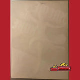 Rare 1930s Kreme De Koke Ice Skater Vegetable Label from Salinas