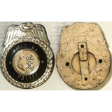 Rare Antique Vintage Large 1950s Special Police Badge Tin Collectible