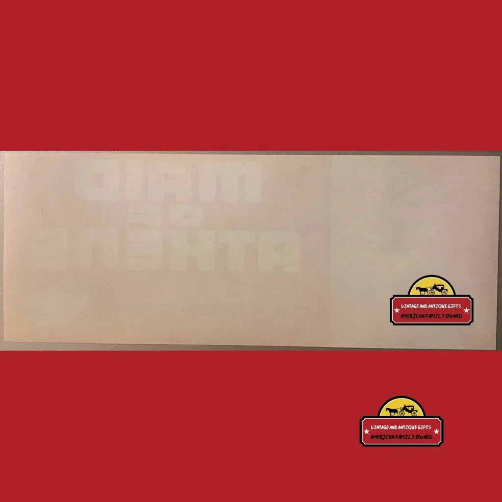 Rare 1930s Antique Vintage Athens Crate Label Collectible