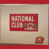 Rare National Club Antique Vintage Cigar Label from Early 1900s