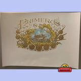 Rare Embossed Cigar Label Showcases Antique Vintage Steamship