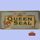 Rare Antique Queen Seal Cigar Label Vintage 1920s Collectible