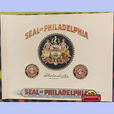 Rare Antique Vintage Embossed Cigar Label from 1900s Philadelphia