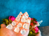 Apophyllite Pyramids, Apophyllite points, Raw apophyllite Tips
