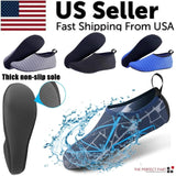 AquaFlex Unisex Water Shoes - Quick-Dry Beach Yoga Swim Socks