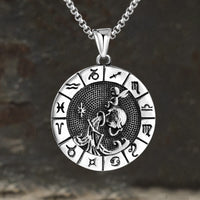 Aquarius Stainless Steel Pendant