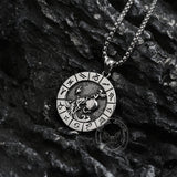 Aquarius Stainless Steel Pendant