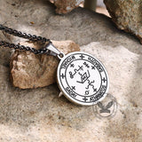 Archangel Michael Seal of Solomon Stainless Steel Pendant